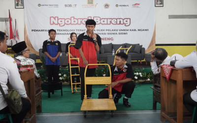 Kegiatan Pemanfaatan Teknologi Tepat Guna Karya Inovasi Siswa SMK PGRI 2 Geneng