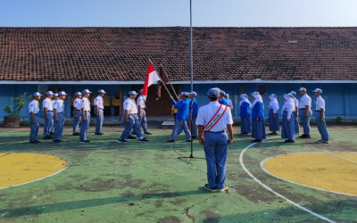 Serah terima jabatan osis smks pgri 2 geneng 25/26